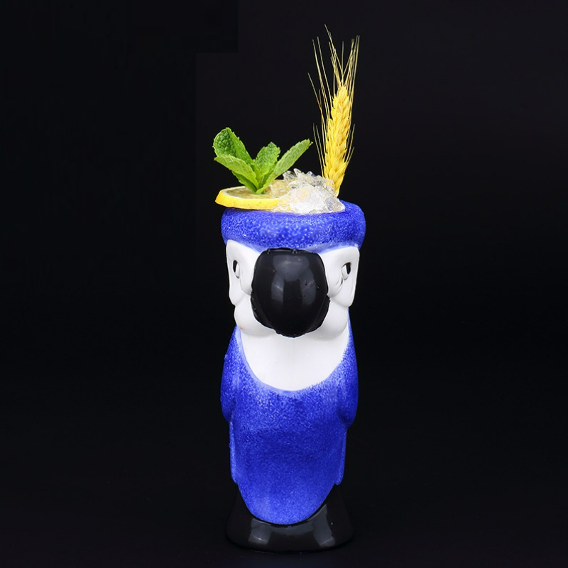 Wine With Beer Cocktail - Mug Tiki en céramique, pour Cocktail,