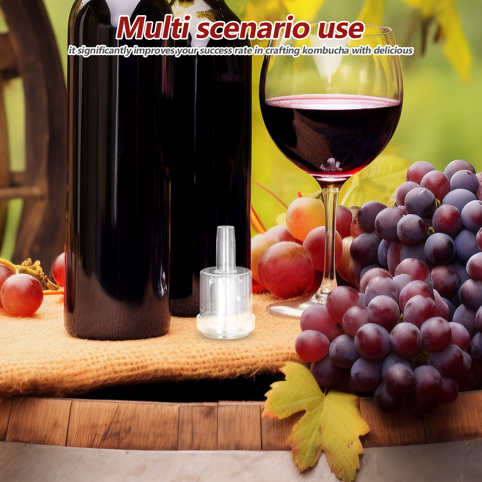 Lot de 3 bouches de fermentati - Wine Beer And Cider avis et prix