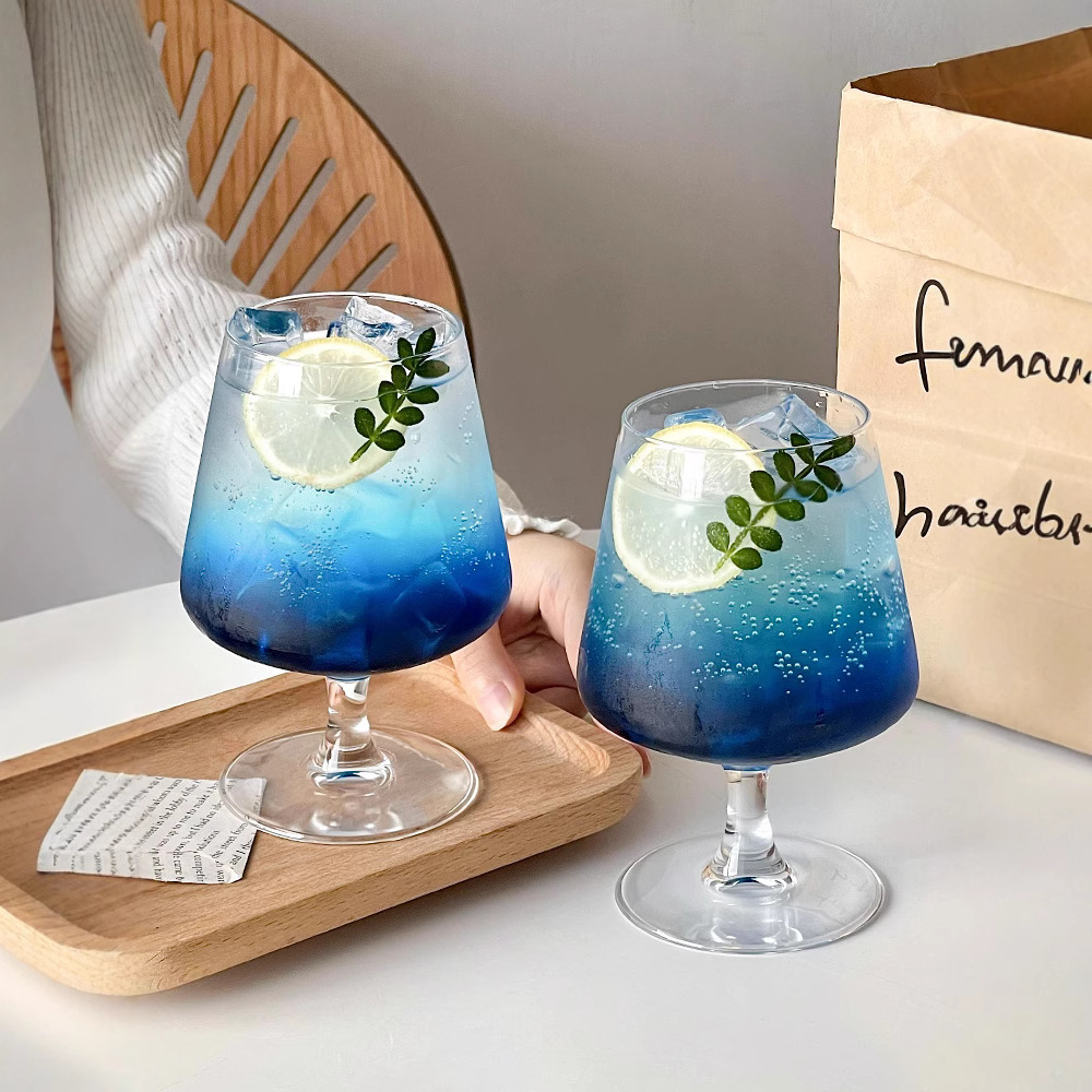Tasse en verre à pieds courts  - Wine Beer Foot avis et prix