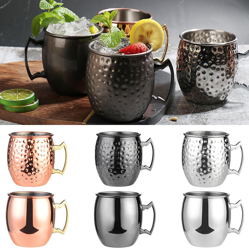 Tasse mule de moscou en acier  - Wine With Beer Cocktail avis et prix
