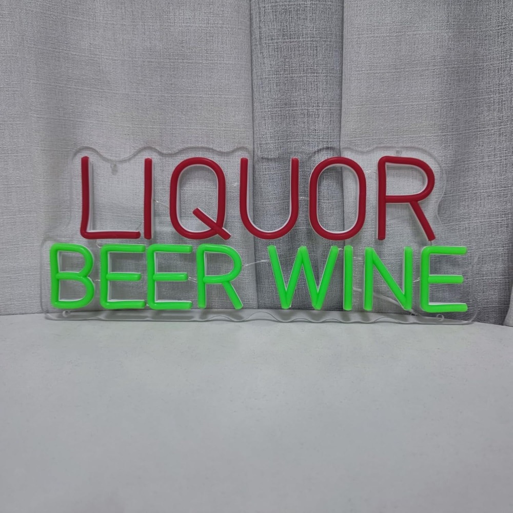 Enseigne néon LED pour spiritu - Wine Beer Store avis et prix