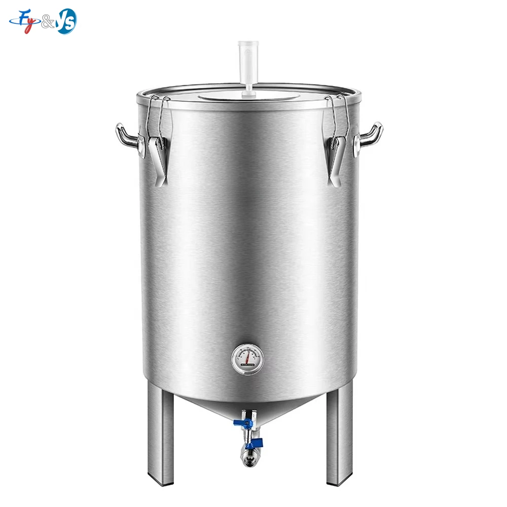 Fermenteur conique en acier in - Wine Beer Garden avis et prix