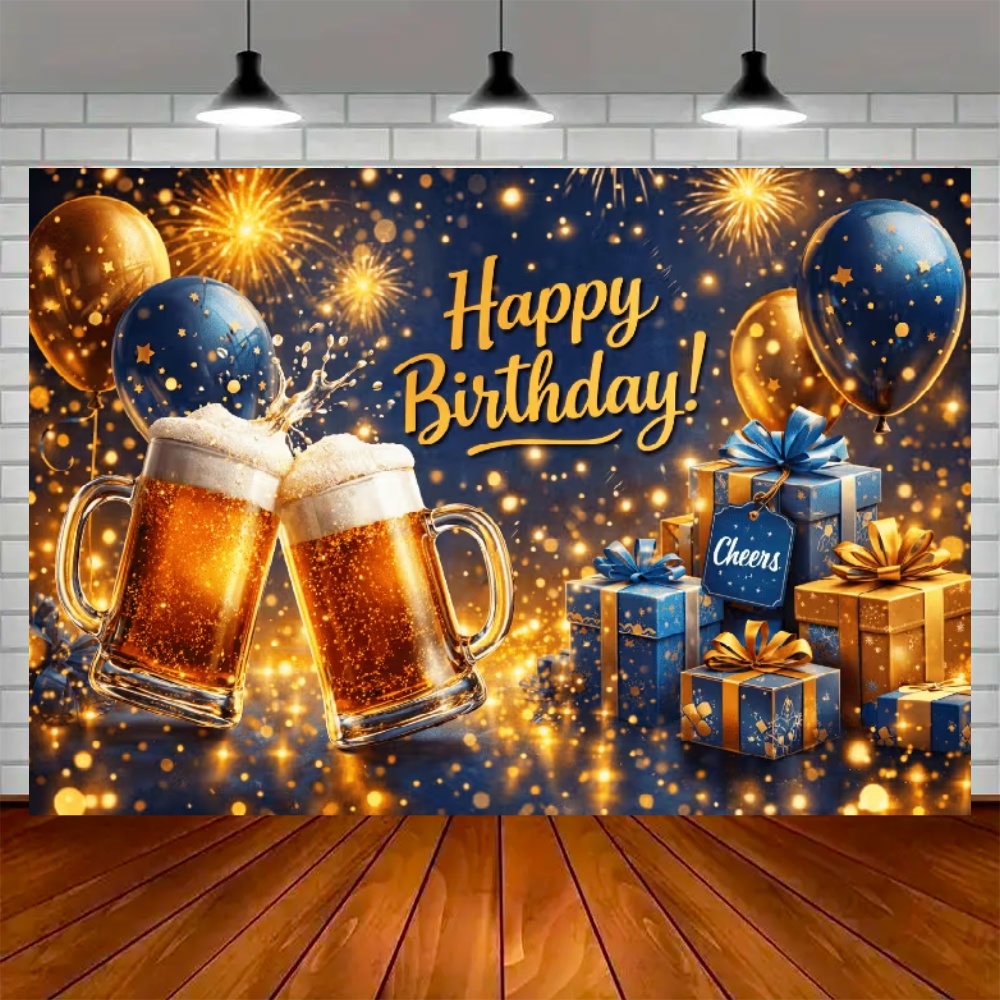 Décor de fête d'anniversaire p - Wine Beer Garden avis et prix