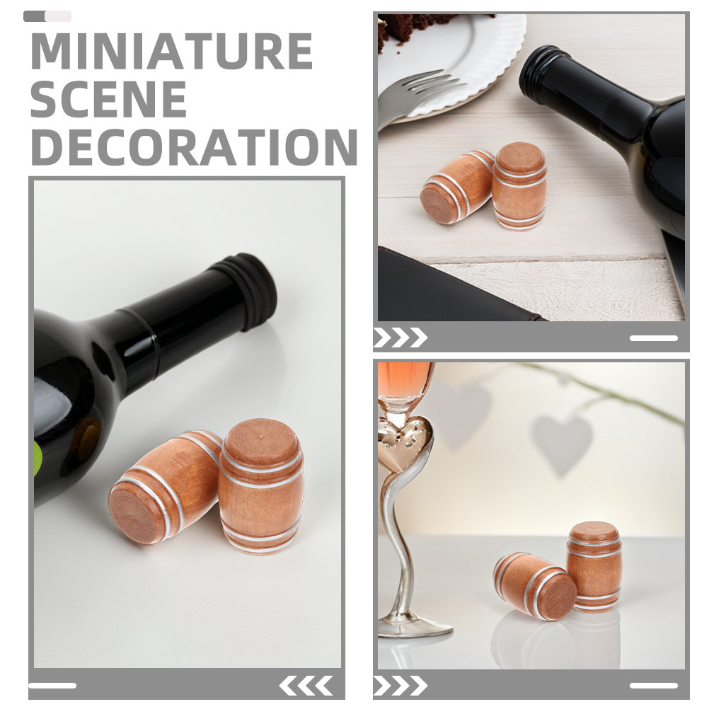 6 mini barils de bière en bois - Wine Beer Garden avis et prix