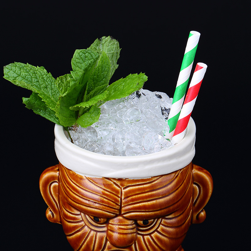 Tasses Tiki hawaïennes de 520m - Wine With Beer Cocktail avis et prix