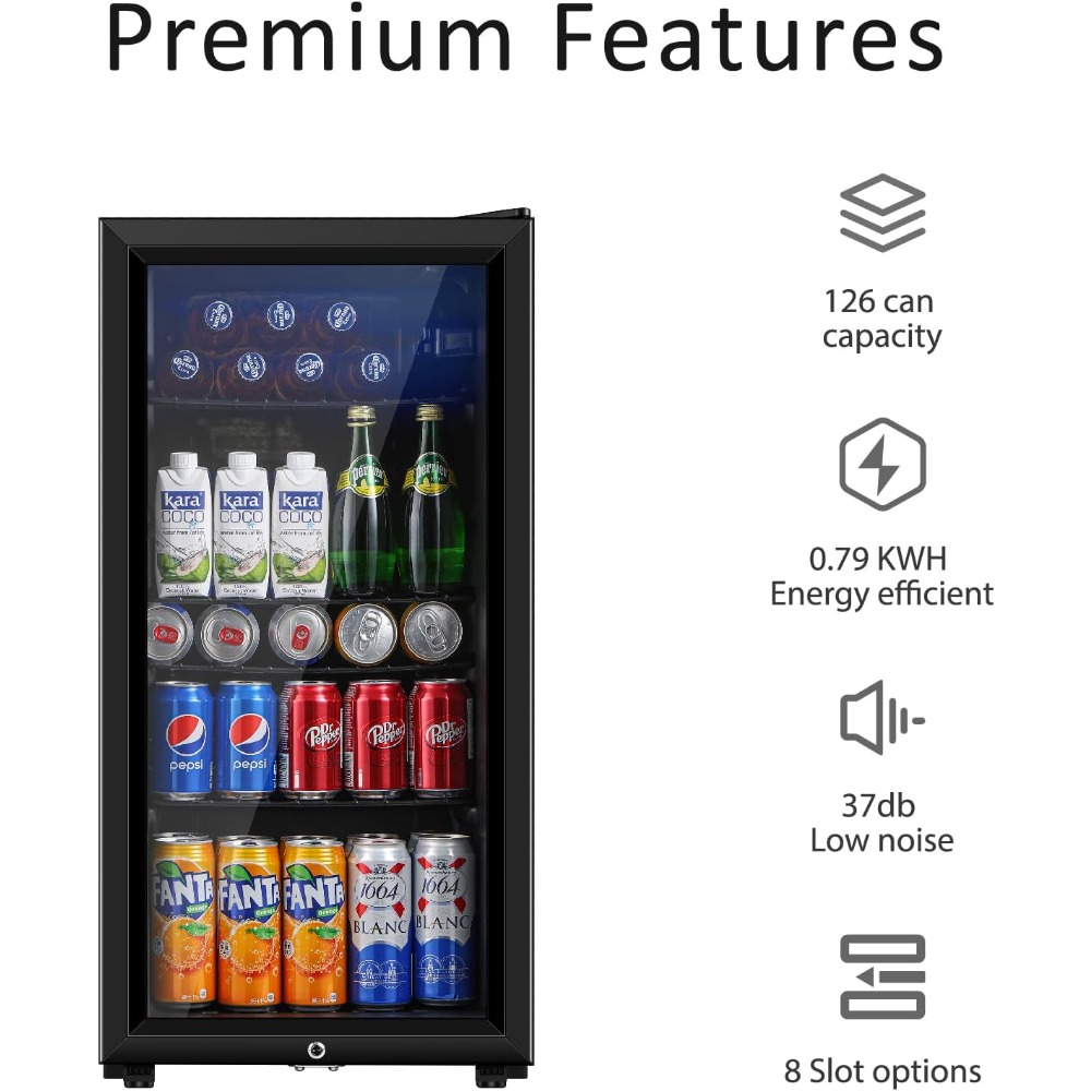 Réfrigérateur à boissons, mini - Wine Beer Foot avis et prix