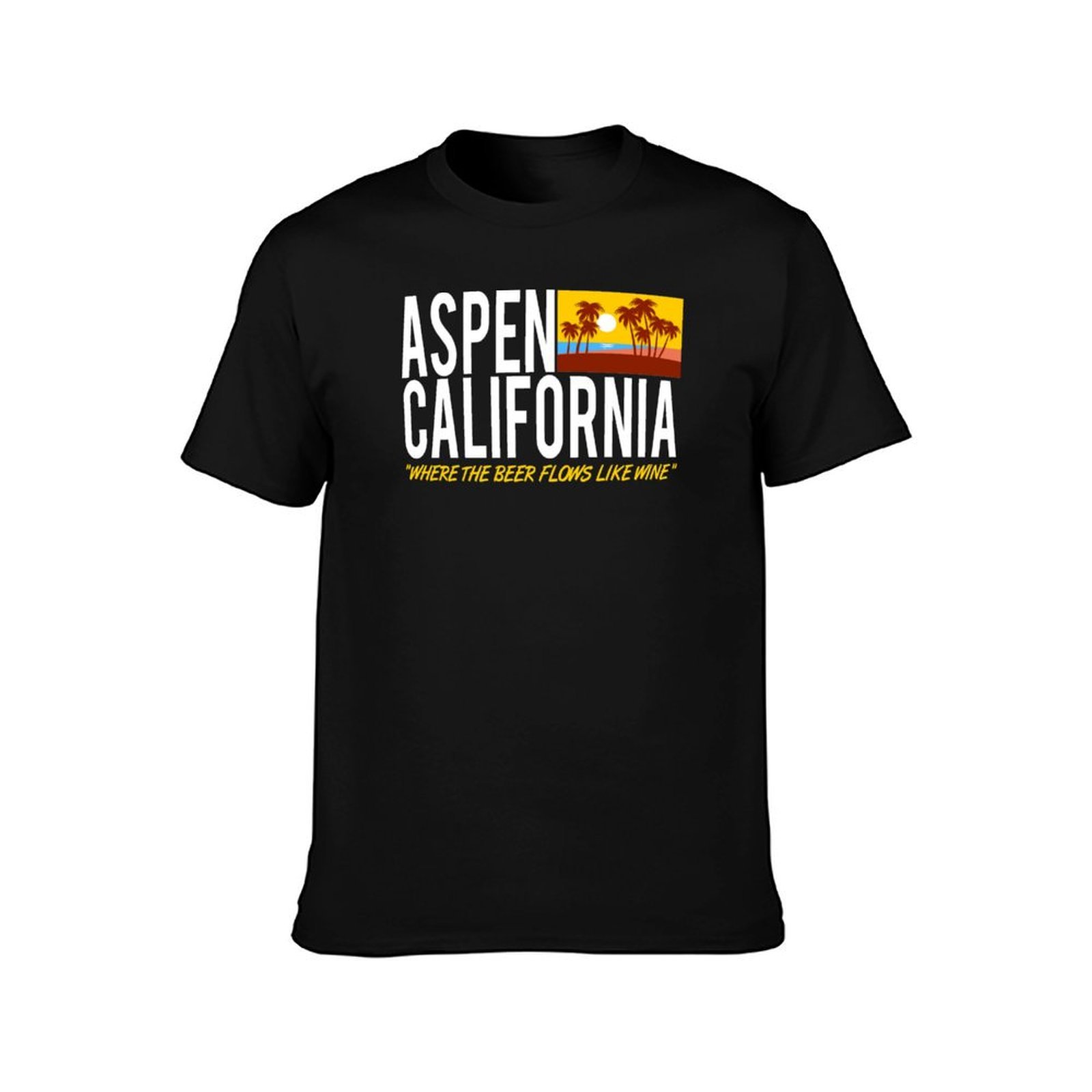 Aspen California - T-shirt ave - Wine Like Beer avis et prix