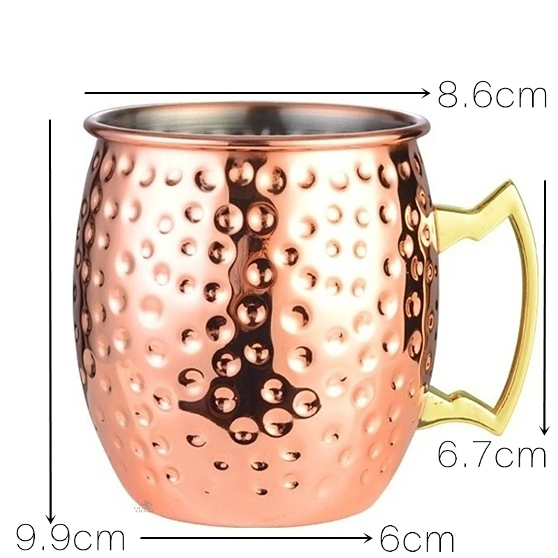 Ensemble de 8 tasses en cuivre - Wine With Beer Cocktail avis et prix