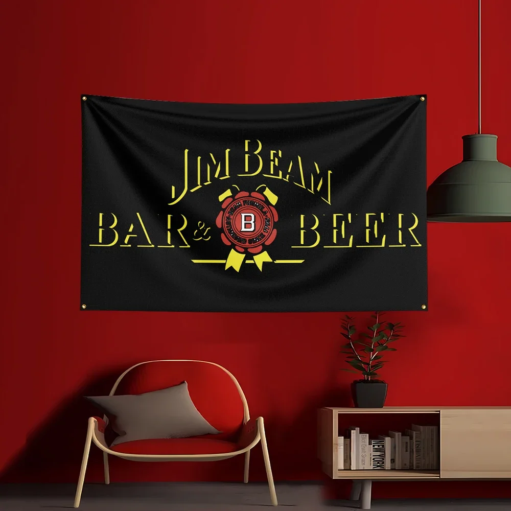 Drapeau en polyester imprimé 9 - Wine Beer Garden avis et prix