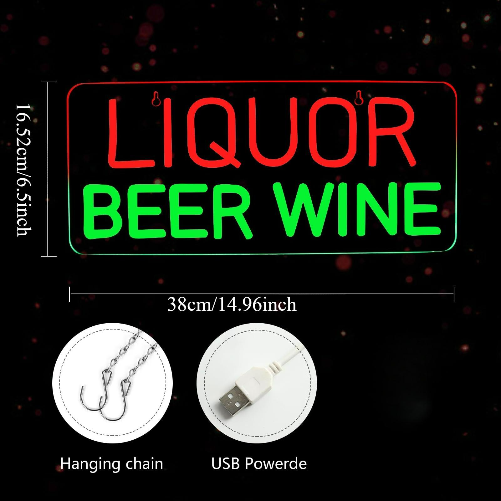 Enseignes néon LED pour spirit - Wine Beer Store avis et prix