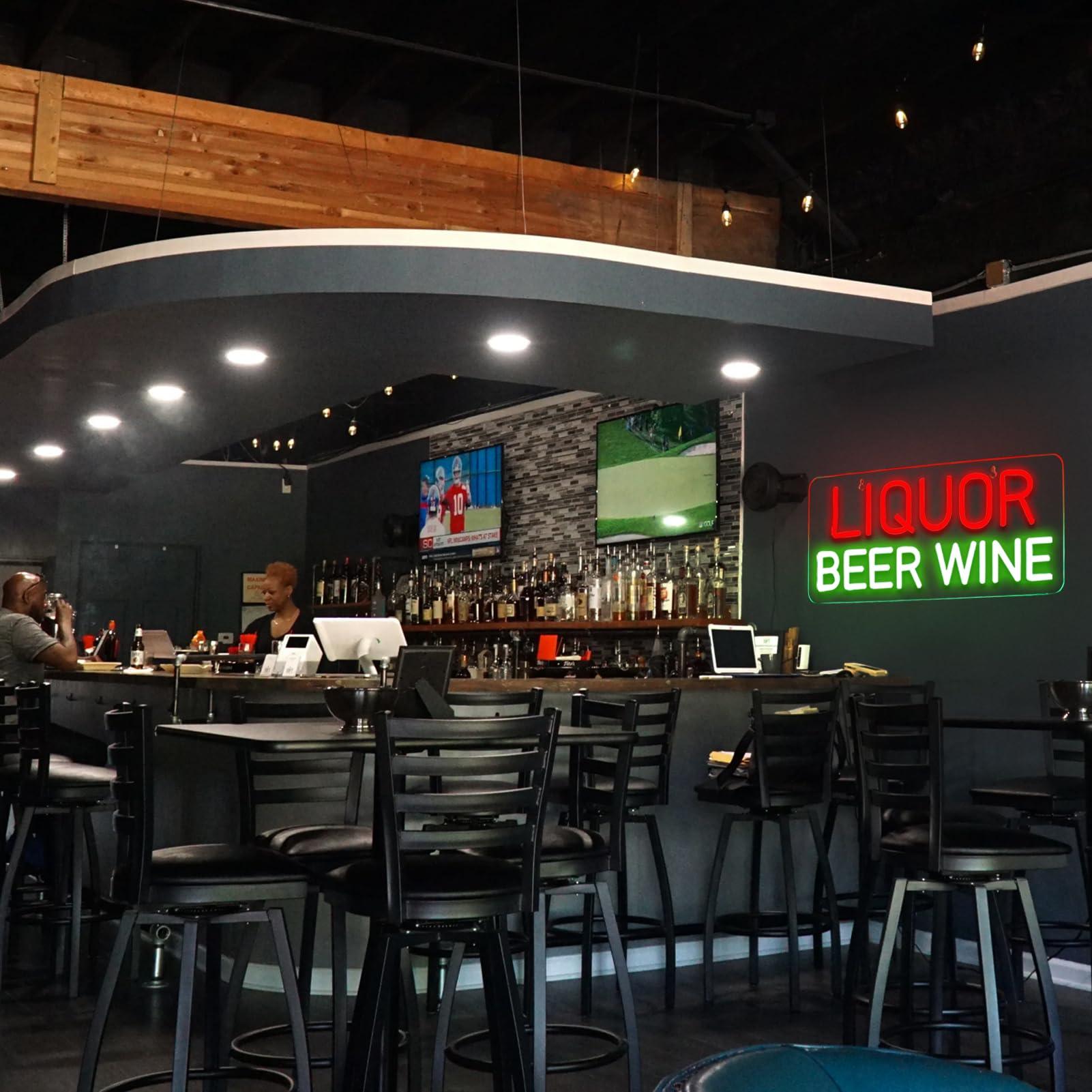 Enseignes néon LED pour spirit - Wine Beer Store avis et prix